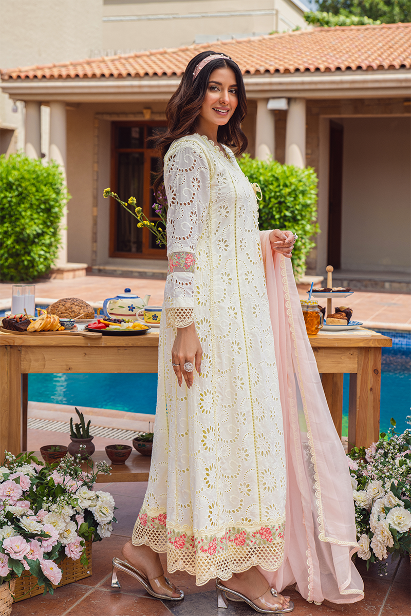 Fatima Khan | Luxury Pret 24 | LEMON BLUSH - Official Fatima Khan stockist in UK - Sakeena London