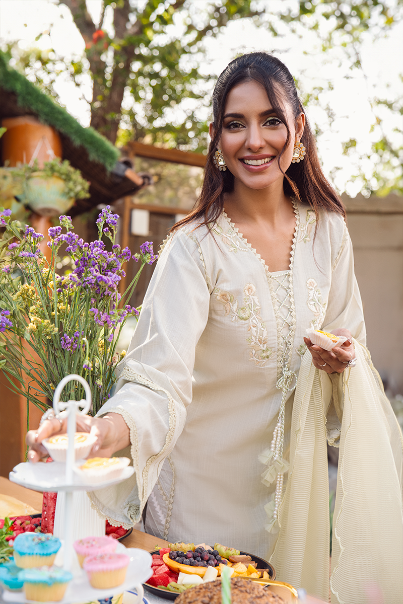 Fatima Khan | Luxury Pret 24 | SAGE IRISH GREEN - Official Fatima Khan stockist in UK - Sakeena London
