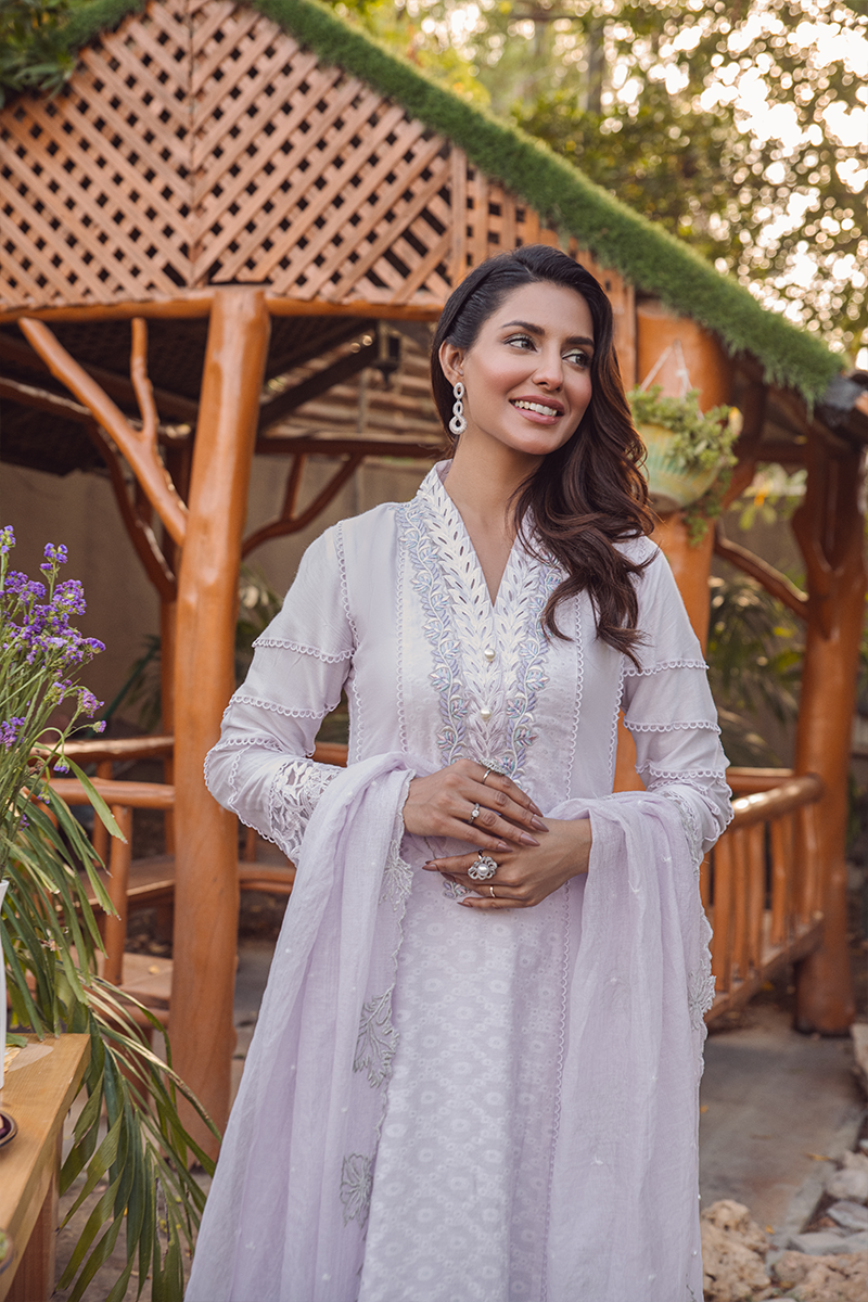 Fatima Khan | Luxury Pret 24 | LAVENDER MIST - Official Fatima Khan stockist in UK - Sakeena London