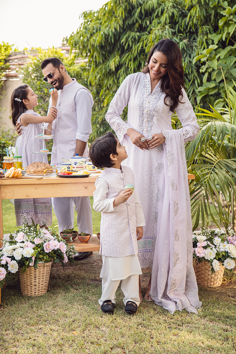 Fatima Khan | Luxury Pret 24 | LAVENDER MIST - Official Fatima Khan stockist in UK - Sakeena London