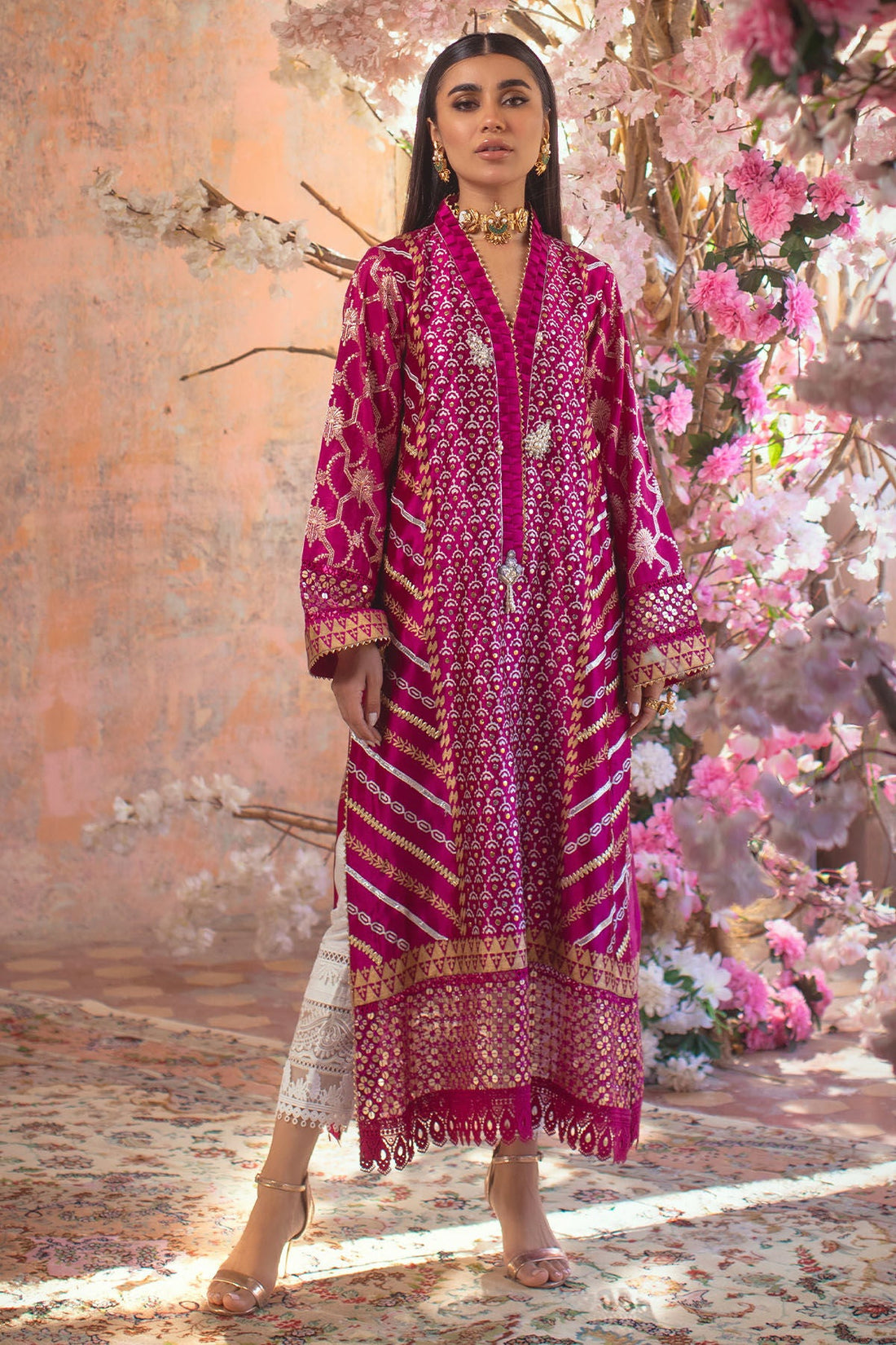 Annus Abrar | Designer Picks 24 | ARUSHA PINK - Official Annus Abrar stockist in UK - Sakeena London