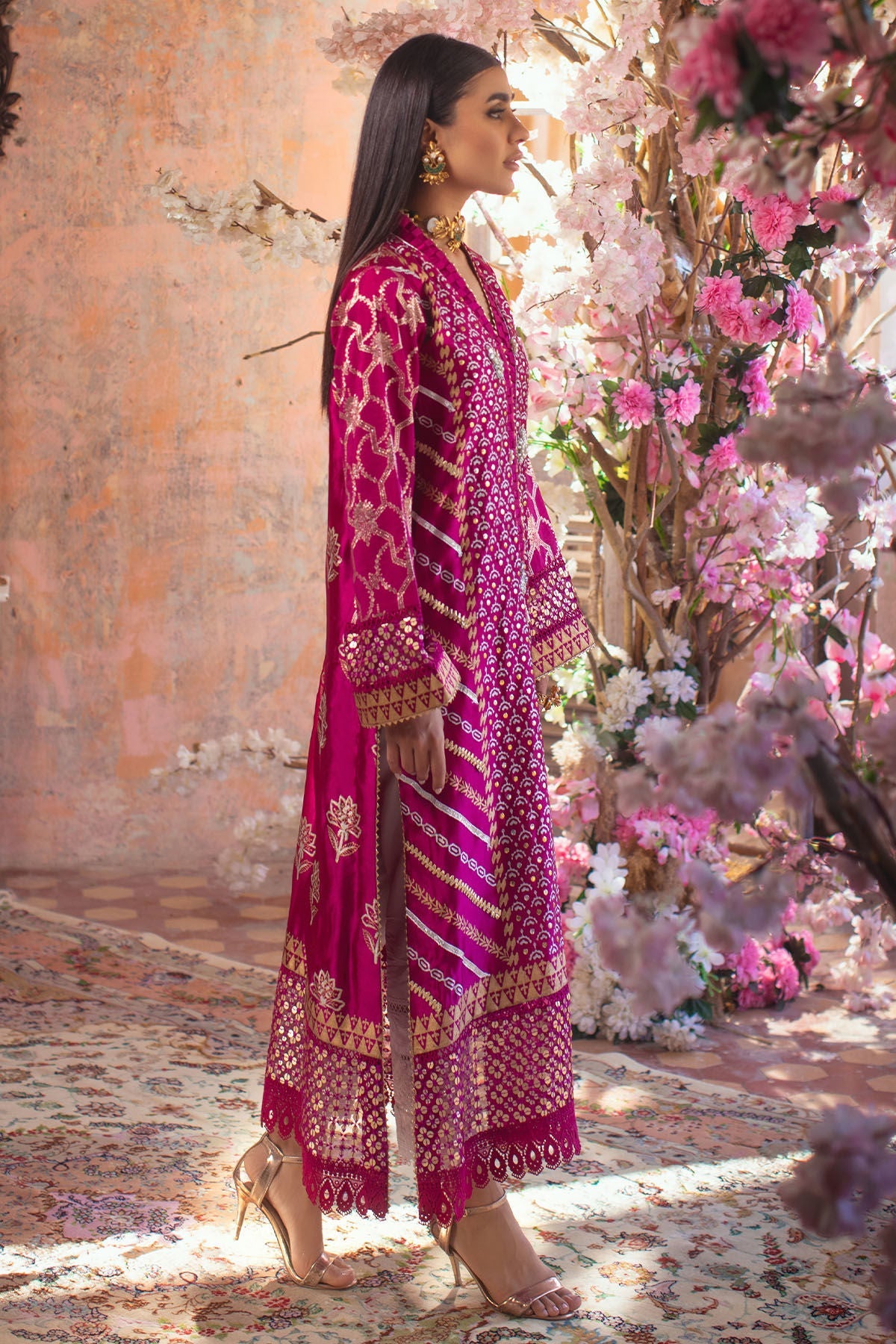 Annus Abrar | Designer Picks 24 | ARUSHA PINK - Official Annus Abrar stockist in UK - Sakeena London