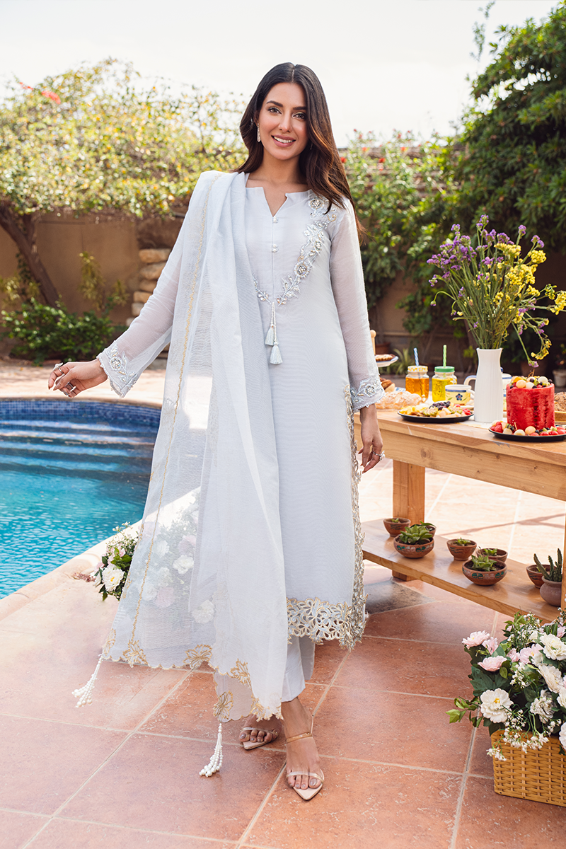Fatima Khan | Luxury Pret 24 | MISTY GREY - Official Fatima Khan stockist in UK - Sakeena London