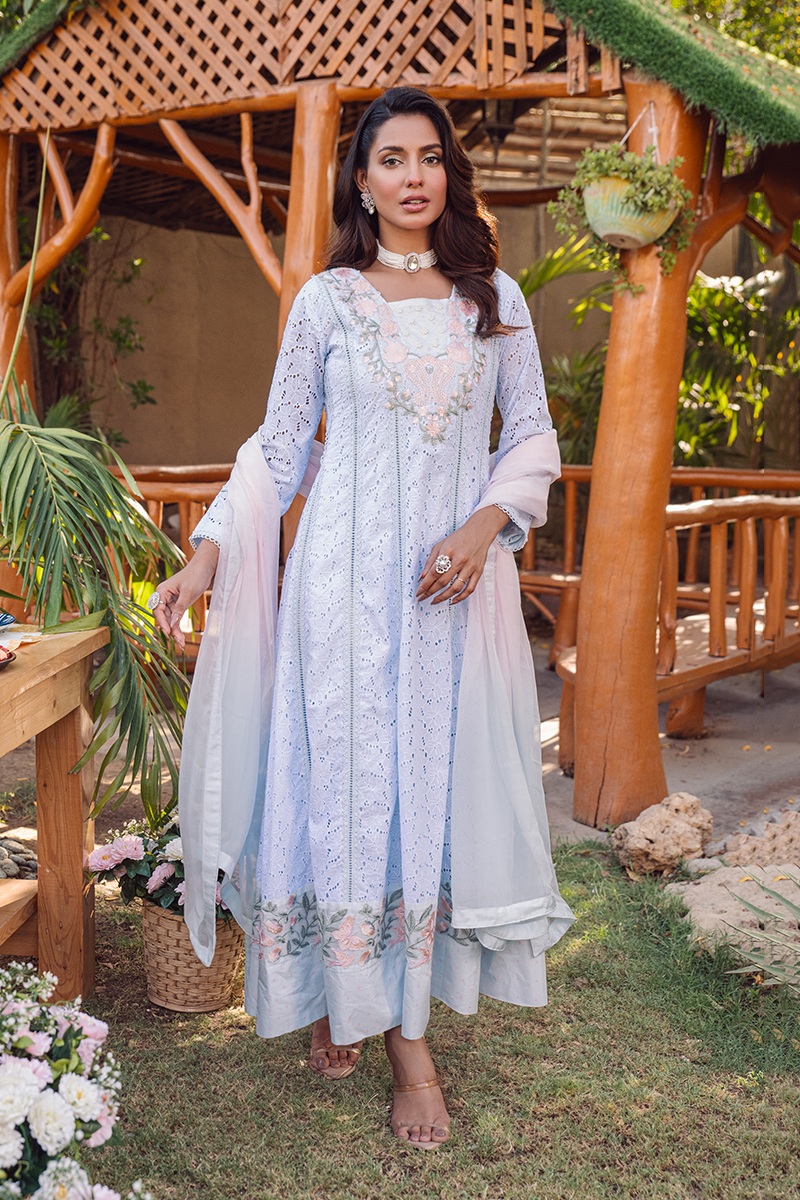 Fatima Khan | Luxury Pret 24 | ETHEREAL SKY BLUE - Official Fatima Khan stockist in UK - Sakeena London