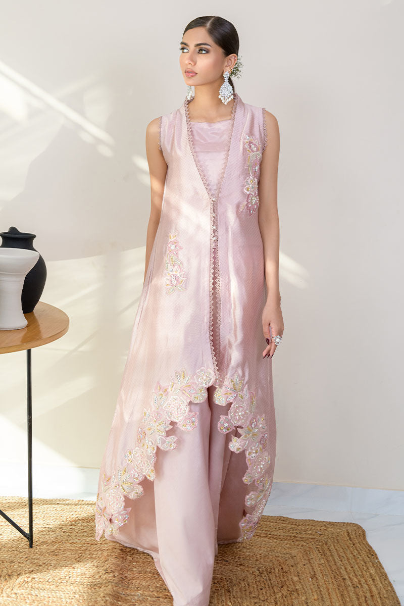 Fatima Khan | Luxury Pret 24 | TISSUE PINK - Official Fatima Khan stockist in UK - Sakeena London