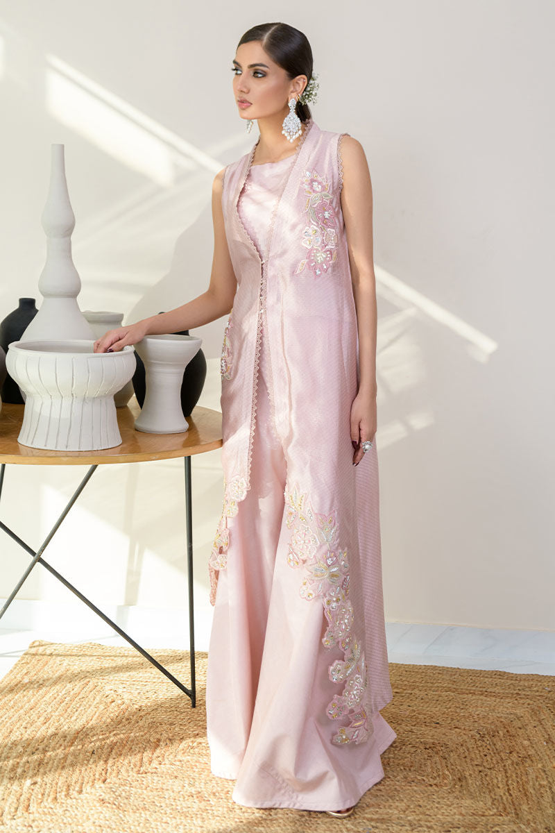 Fatima Khan | Luxury Pret 24 | TISSUE PINK - Official Fatima Khan stockist in UK - Sakeena London