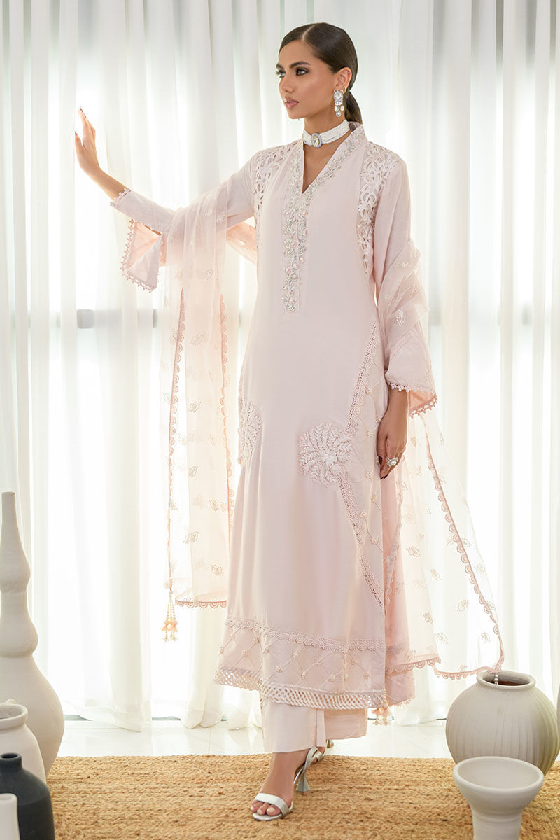 Fatima Khan | Luxury Pret 24 | NUDE PINK - Official Fatima Khan stockist in UK - Sakeena London