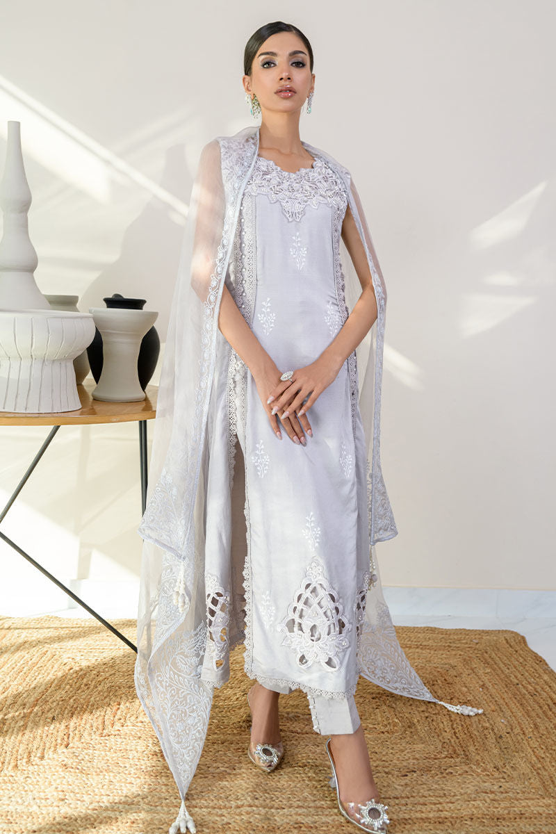 Fatima Khan | Luxury Pret 24 | VICTORIAN GREY - Official Fatima Khan stockist in UK - Sakeena London