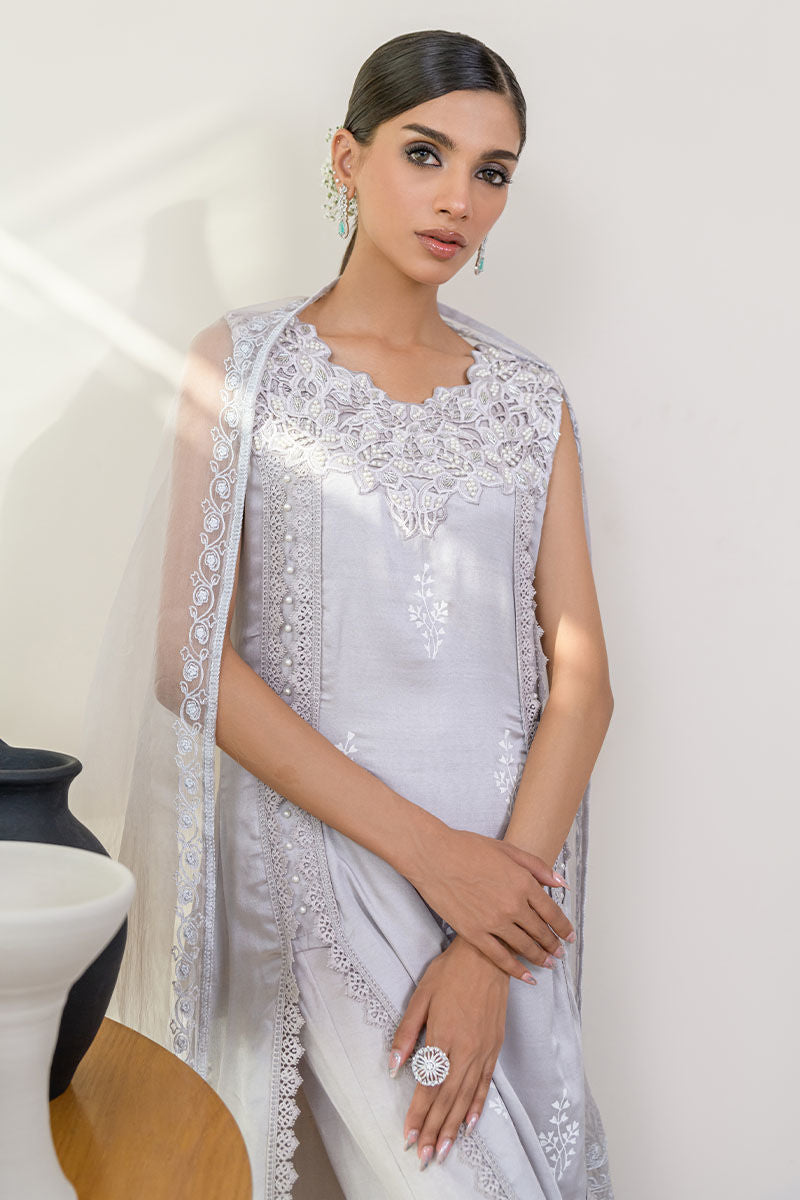 Fatima Khan | Luxury Pret 24 | VICTORIAN GREY - Official Fatima Khan stockist in UK - Sakeena London