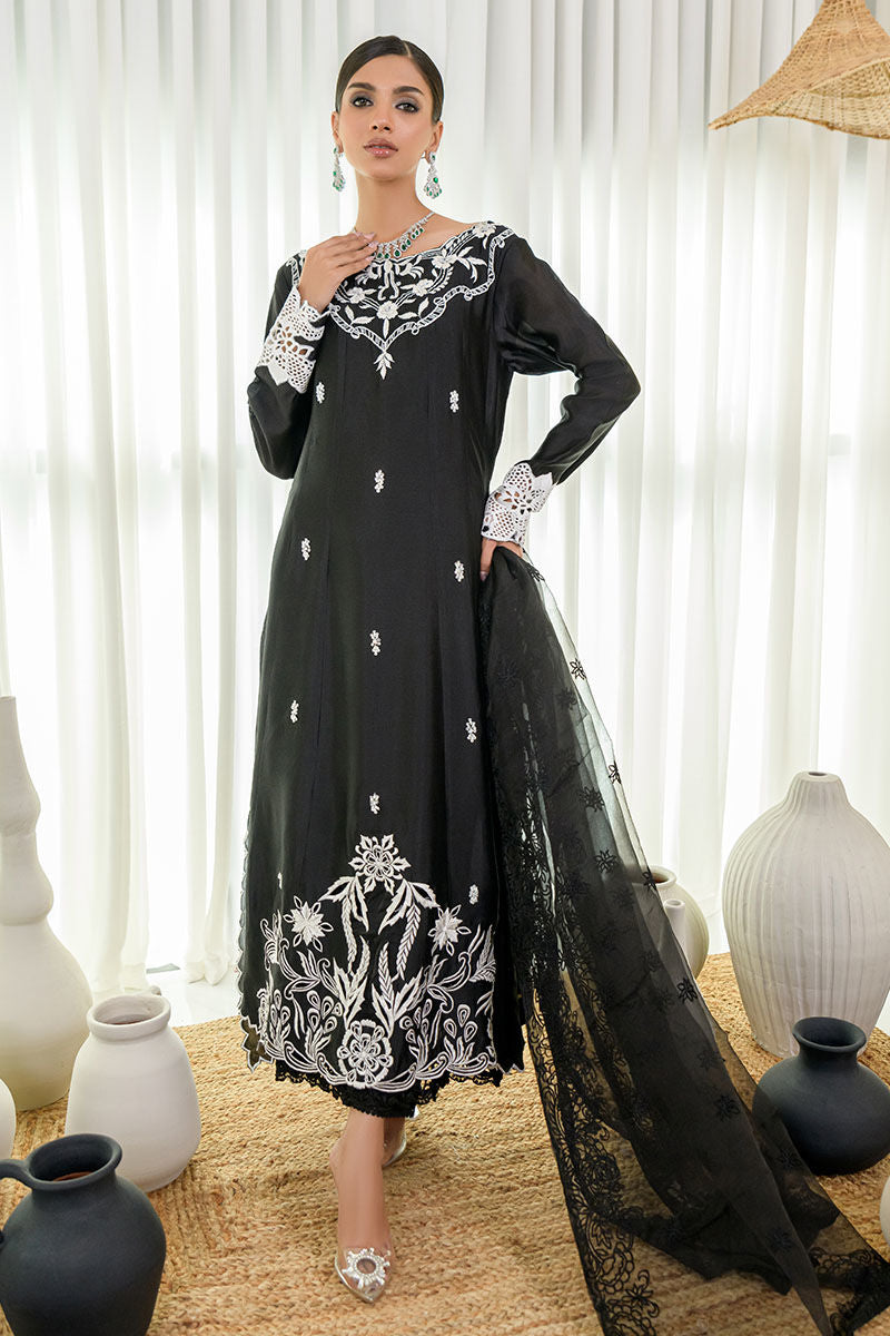 Fatima Khan | Luxury Pret 24 | SALT BLACK - Official Fatima Khan stockist in UK - Sakeena London