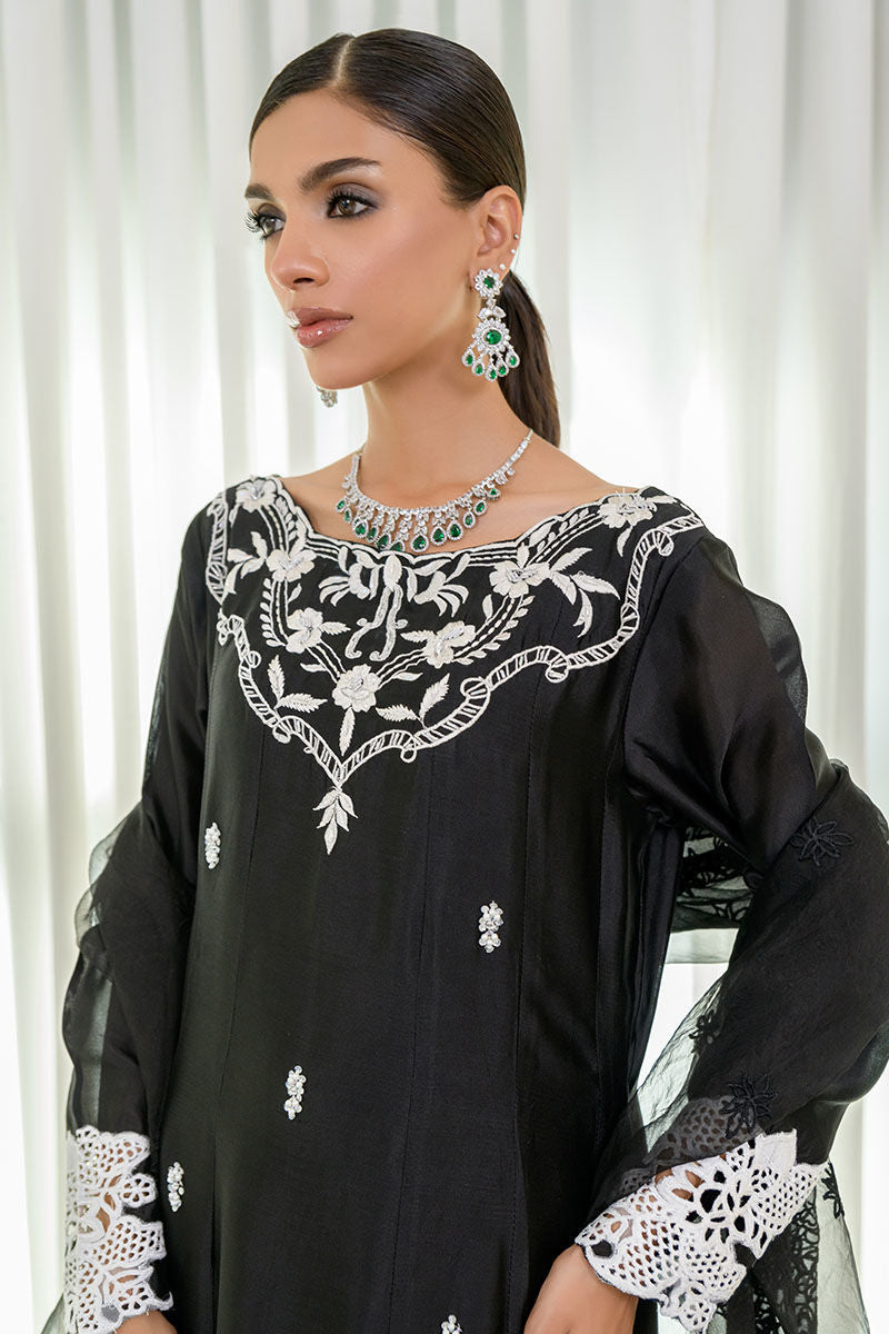 Fatima Khan | Luxury Pret 24 | SALT BLACK - Official Fatima Khan stockist in UK - Sakeena London