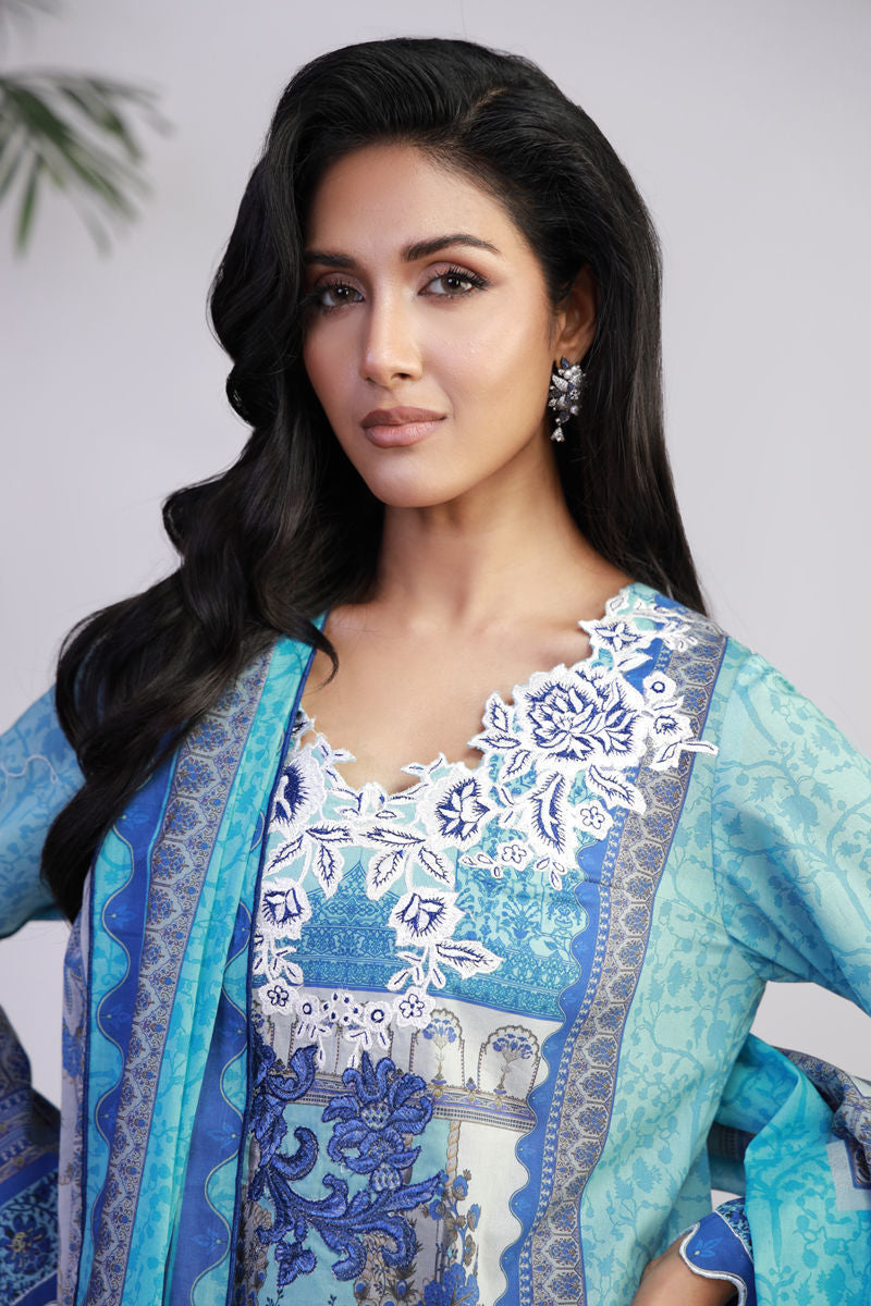 Shamaeel Ansari | Gulrang Lawn | Gulrang-01 - Official Shamaeel Ansari stockist in UK - Sakeena London