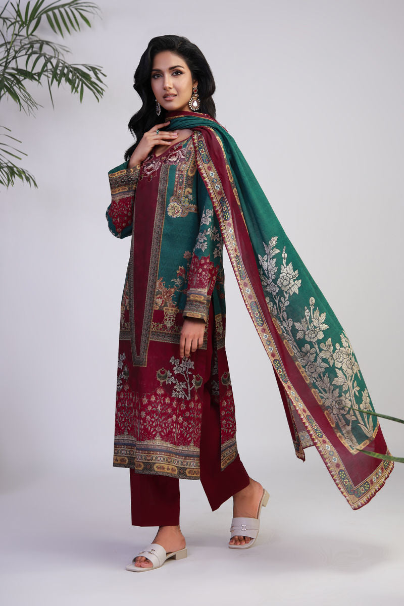 Shamaeel Ansari | Gulrang Lawn | Gulrang-02 - Official Shamaeel Ansari stockist in UK - Sakeena London