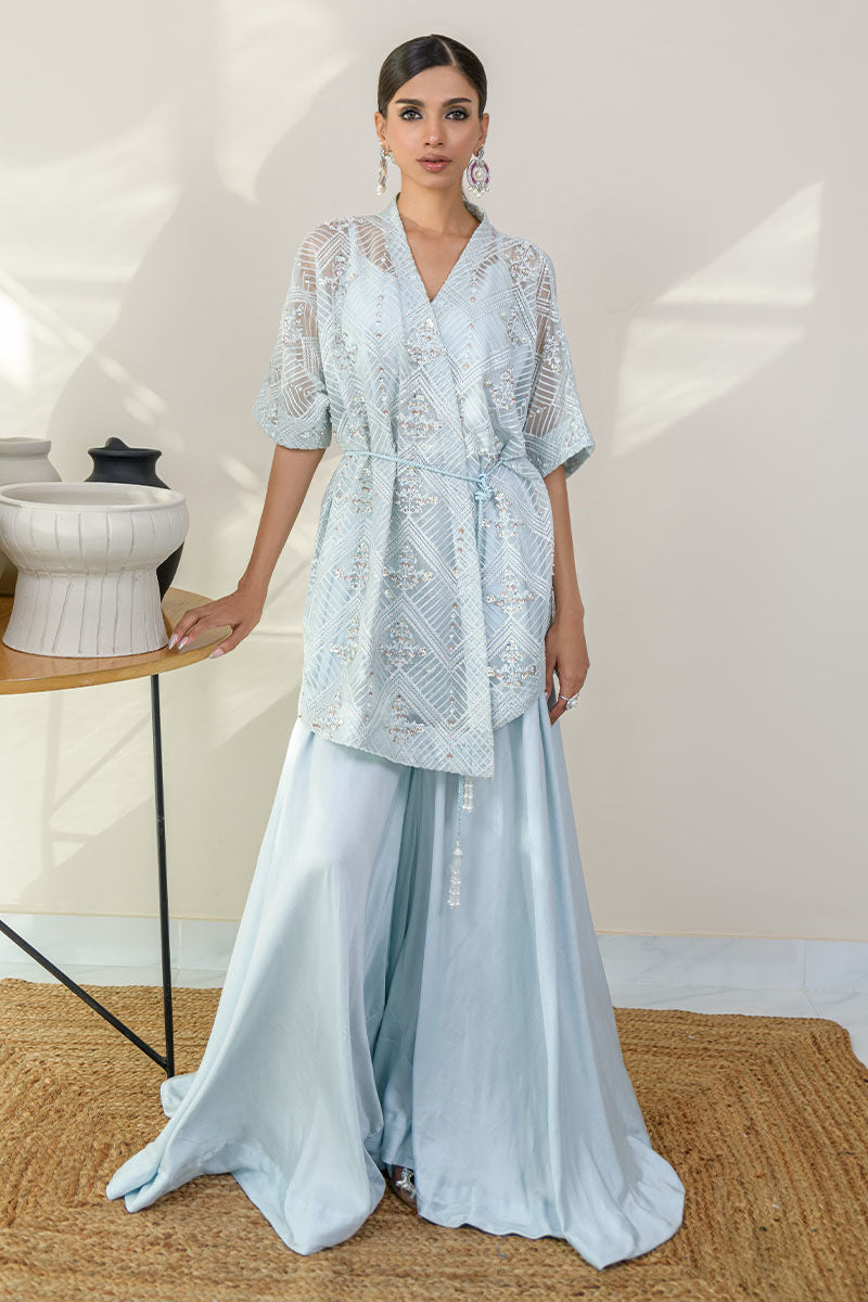 Fatima Khan | Luxury Pret 24 | LUSCIOUS BLUE - Official Fatima Khan stockist in UK - Sakeena London