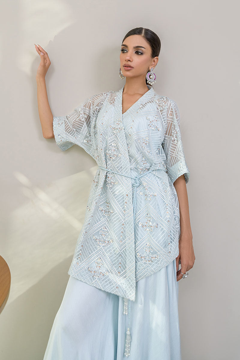 Fatima Khan | Luxury Pret 24 | LUSCIOUS BLUE - Official Fatima Khan stockist in UK - Sakeena London