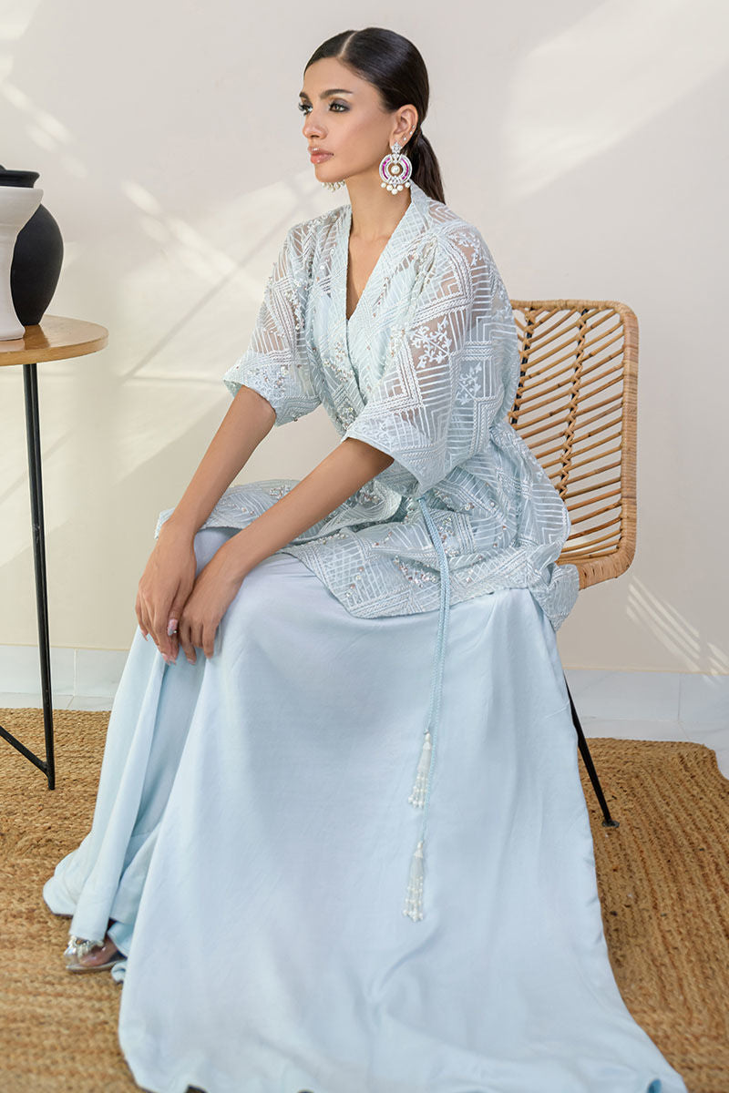 Fatima Khan | Luxury Pret 24 | LUSCIOUS BLUE - Official Fatima Khan stockist in UK - Sakeena London