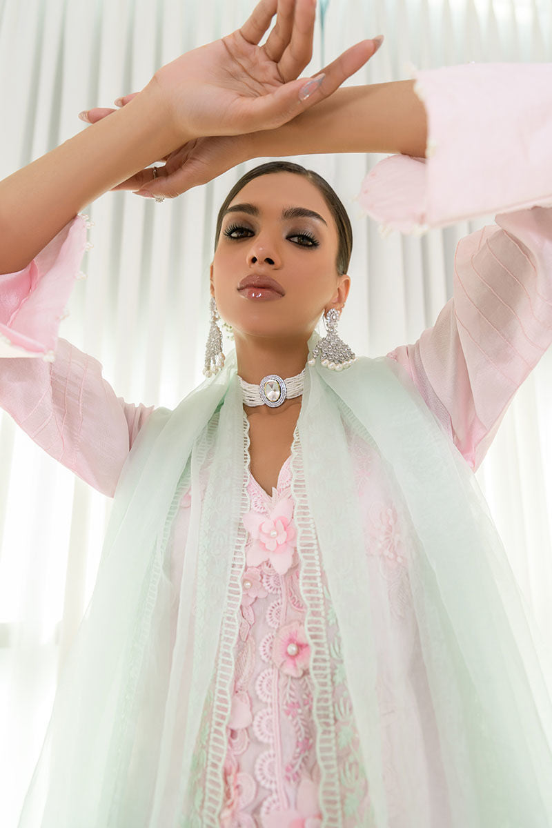 Fatima Khan | Luxury Pret 24 | OMBRE PINK - Official Fatima Khan stockist in UK - Sakeena London