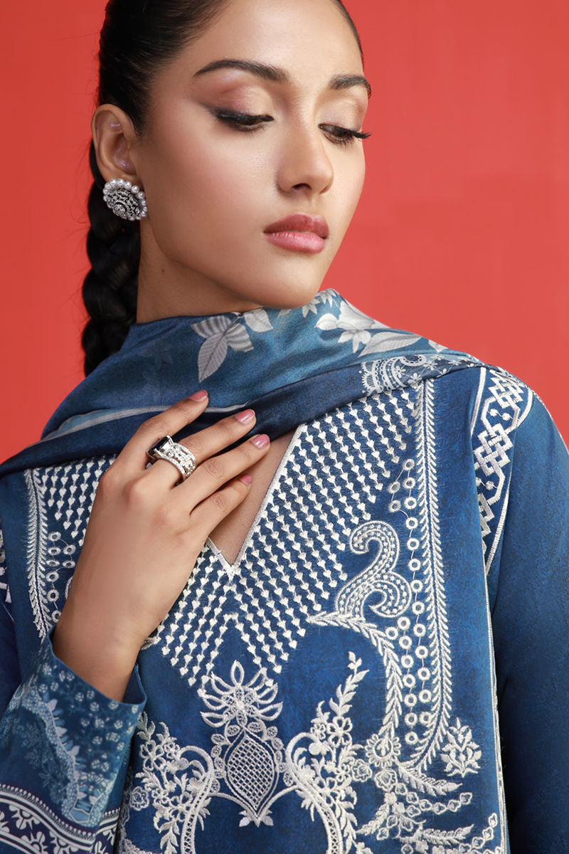 Shamaeel Ansari | Gulrang Lawn | Gulrang-03 - Official Shamaeel Ansari stockist in UK - Sakeena London