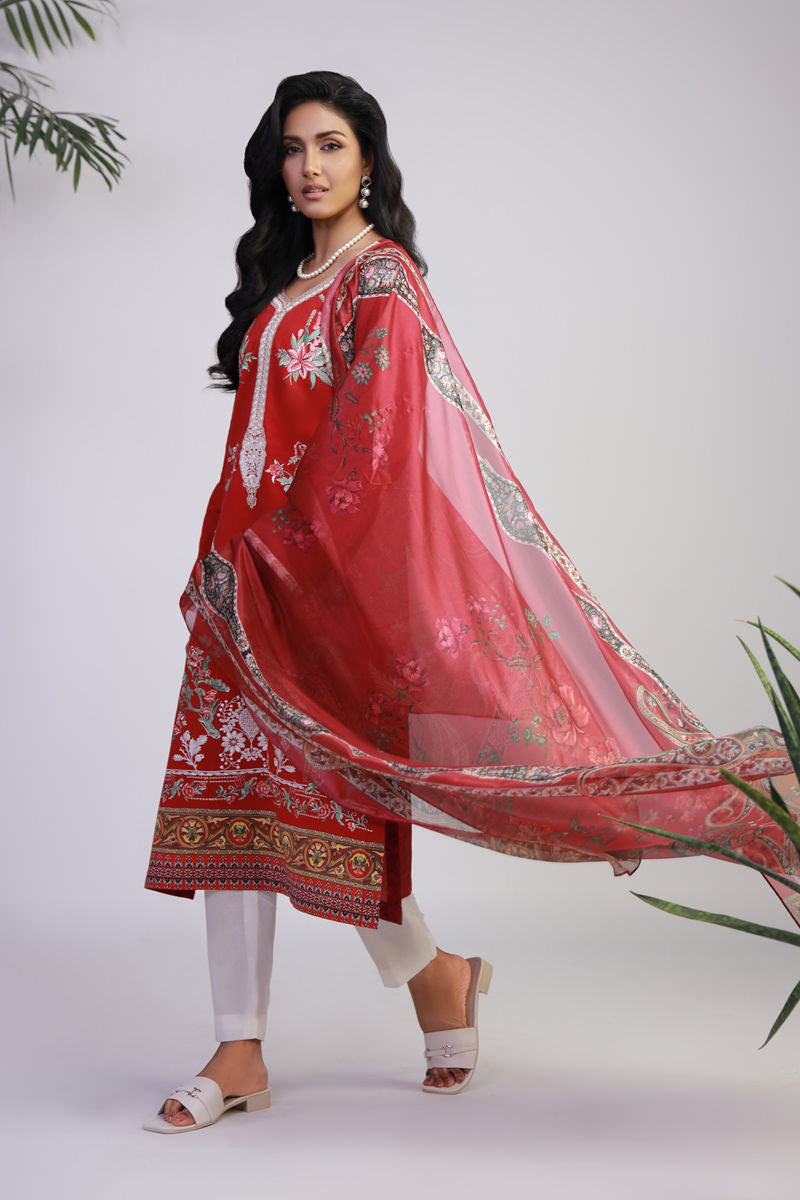 Shamaeel Ansari | Gulrang Lawn | Gulrang-04 - Official Shamaeel Ansari stockist in UK - Sakeena London