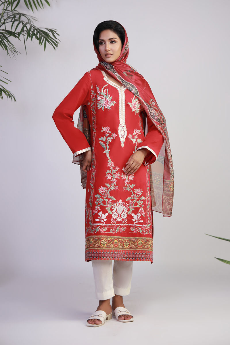 Shamaeel Ansari | Gulrang Lawn | Gulrang-04 - Official Shamaeel Ansari stockist in UK - Sakeena London