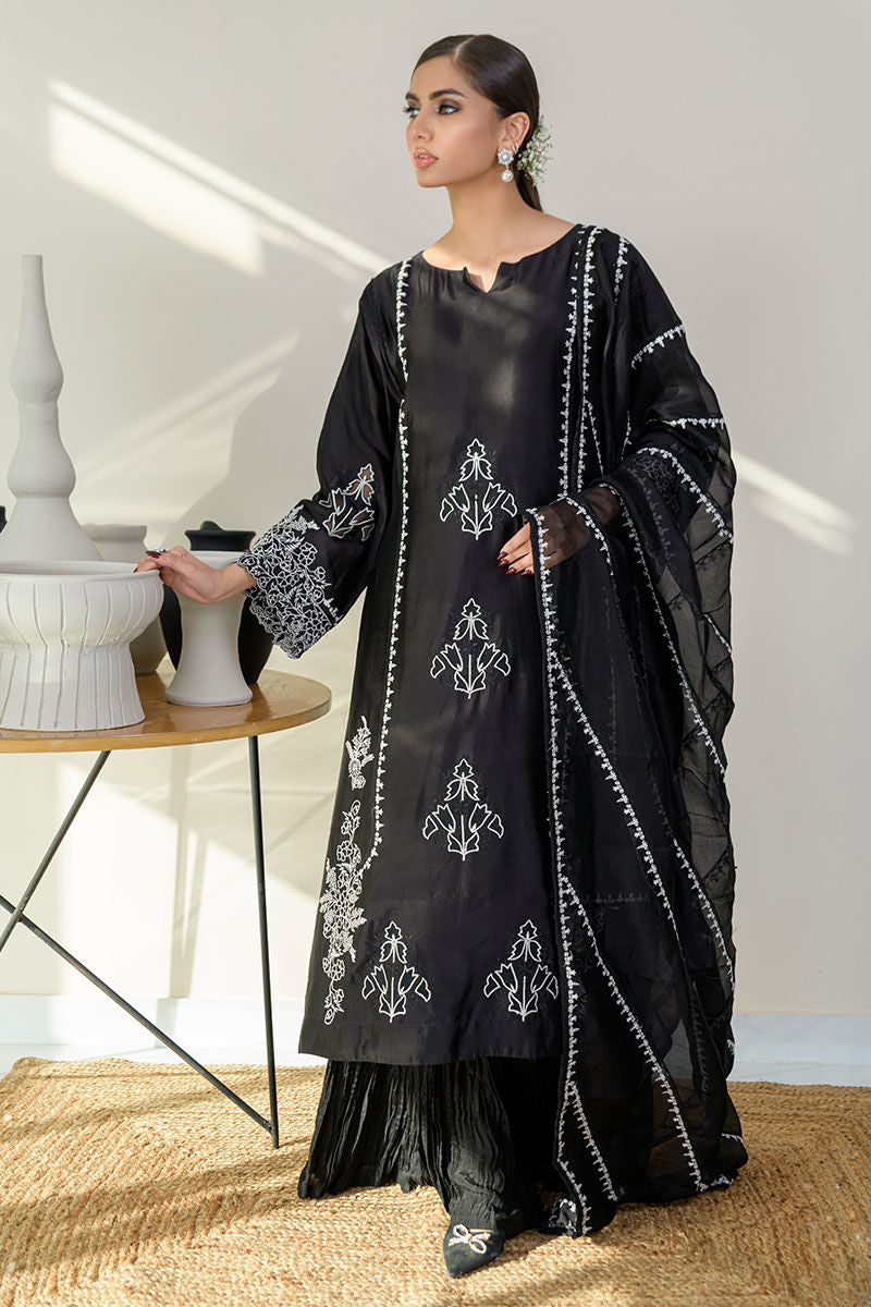 Fatima Khan | Luxury Pret 24 | ELITE BLACK - Official Fatima Khan stockist in UK - Sakeena London