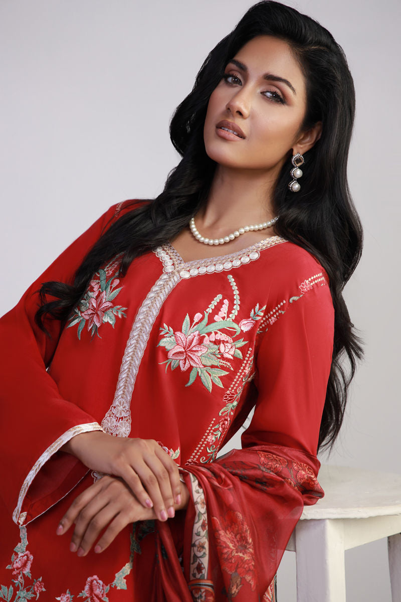 Shamaeel Ansari | Gulrang Lawn | Gulrang-04 - Official Shamaeel Ansari stockist in UK - Sakeena London
