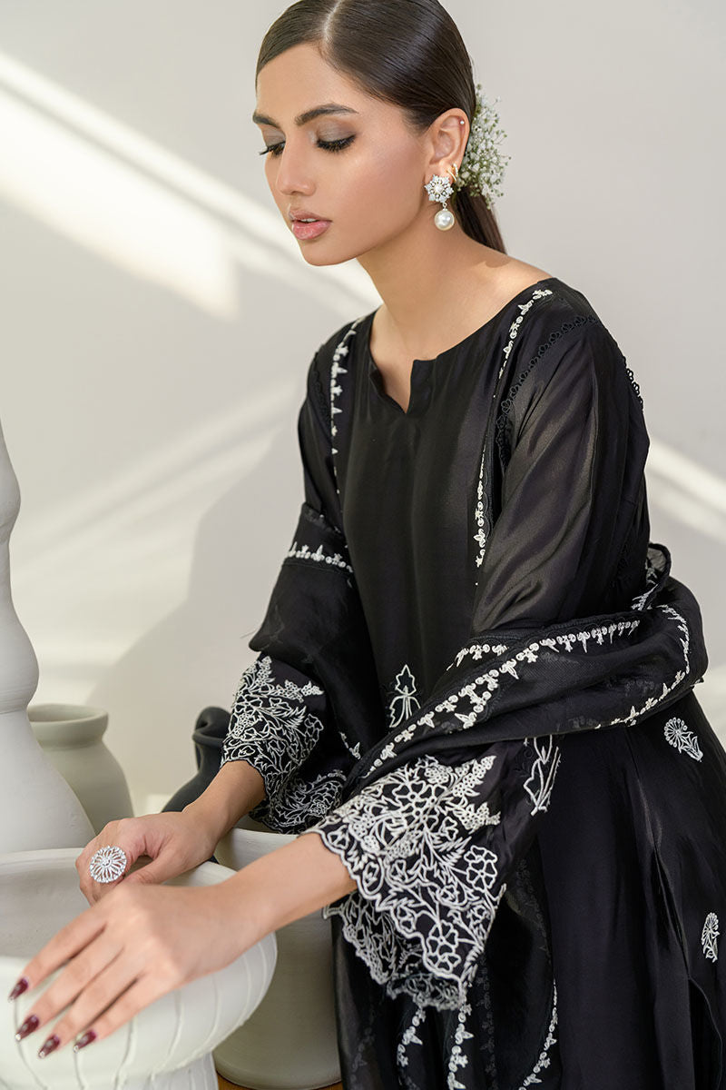 Fatima Khan | Luxury Pret 24 | ELITE BLACK - Official Fatima Khan stockist in UK - Sakeena London