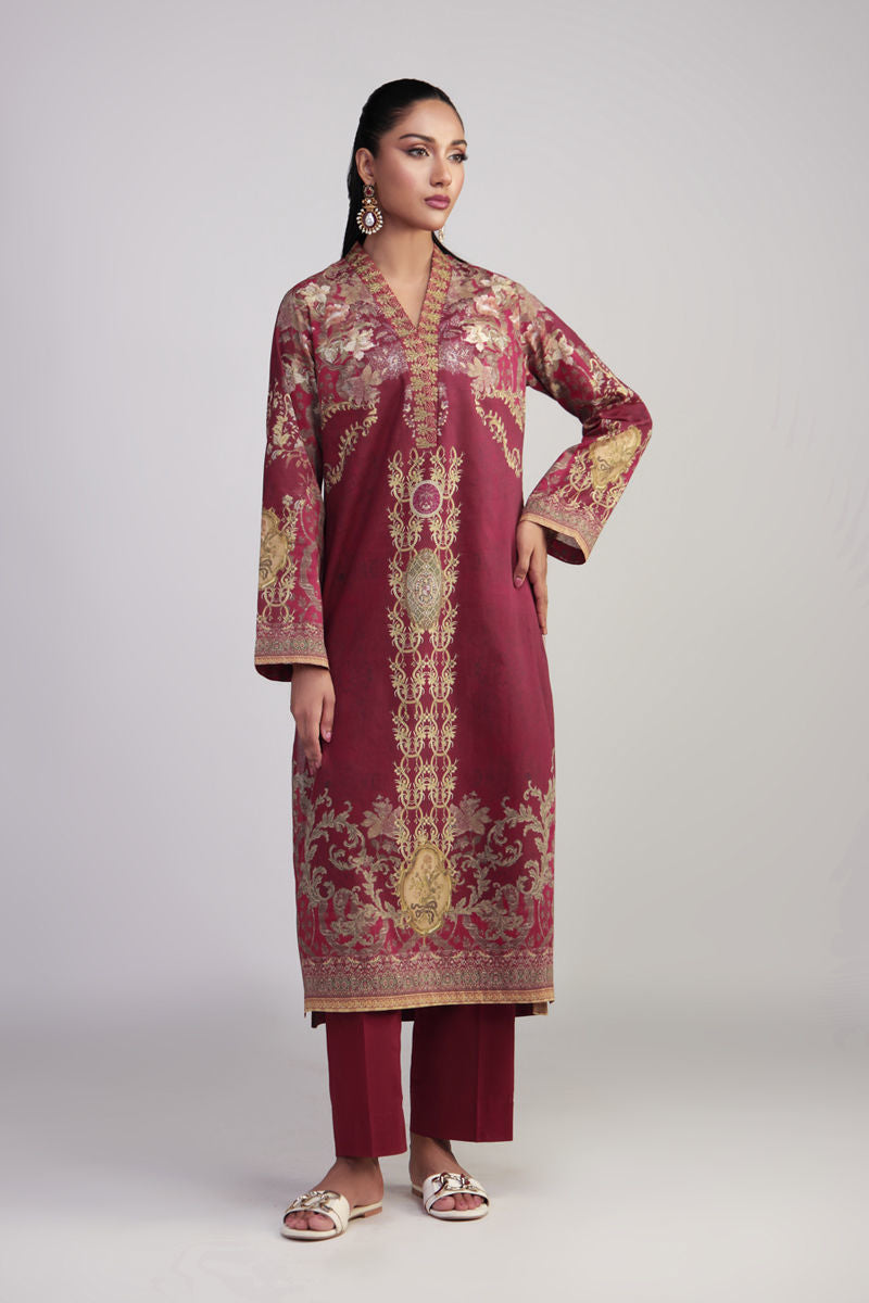 Shamaeel Ansari | Gulrang Lawn | Gulrang-05 - Official Shamaeel Ansari stockist in UK - Sakeena London