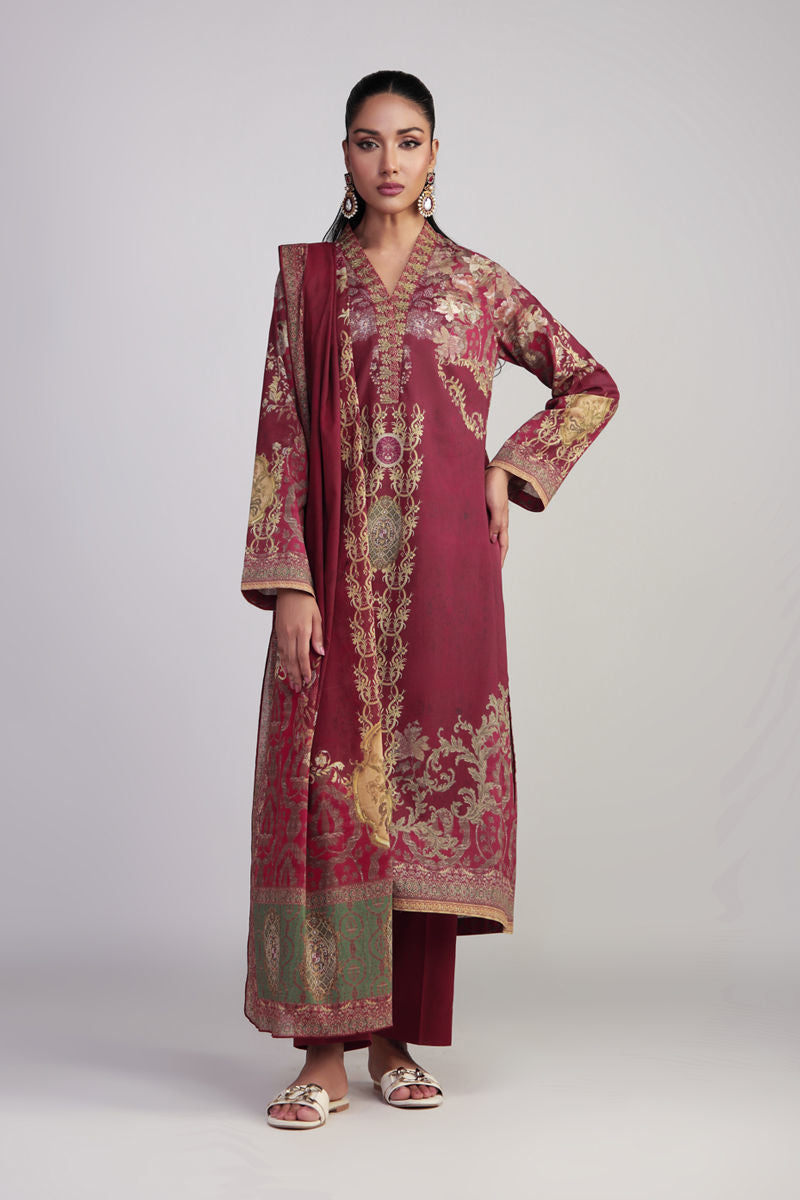Shamaeel Ansari | Gulrang Lawn | Gulrang-05 - Official Shamaeel Ansari stockist in UK - Sakeena London