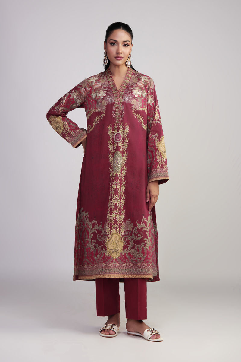 Shamaeel Ansari | Gulrang Lawn | Gulrang-05 - Official Shamaeel Ansari stockist in UK - Sakeena London