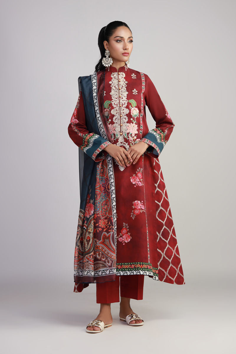Shamaeel Ansari | Gulrang Lawn | Gulrang-07 - Official Shamaeel Ansari stockist in UK - Sakeena London