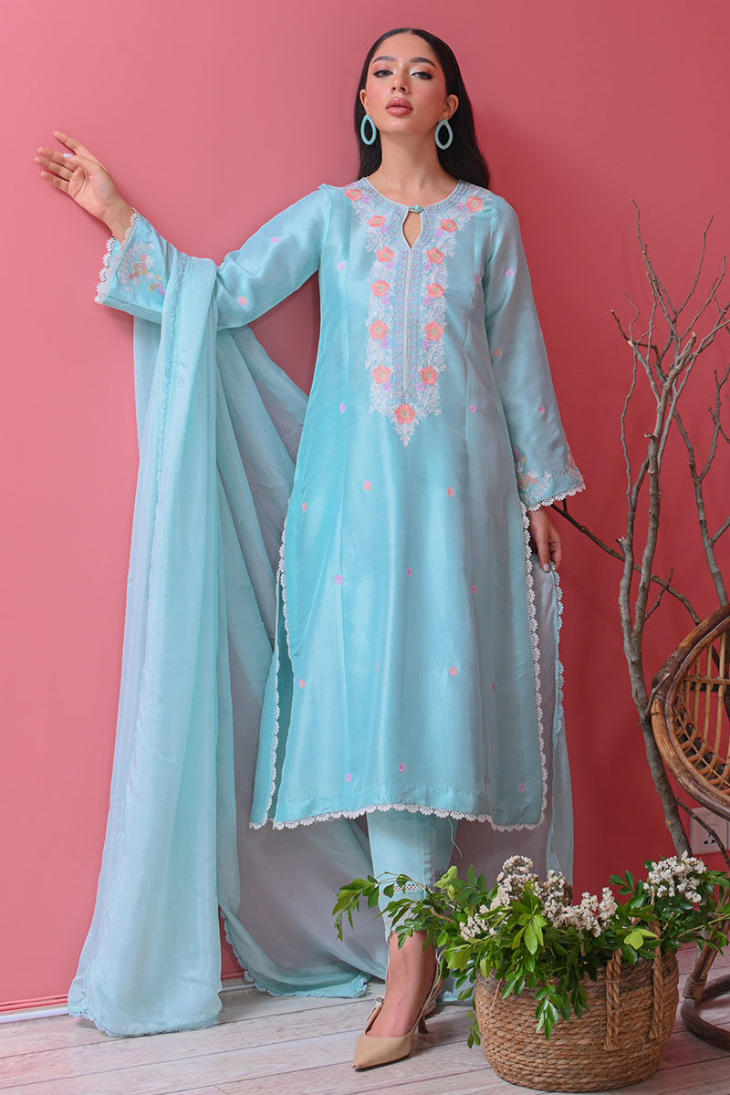 Ansab Jahangir | Luxury Silk Pret | VERONICA - Official Ansab Jahangir stockist in UK - Sakeena London