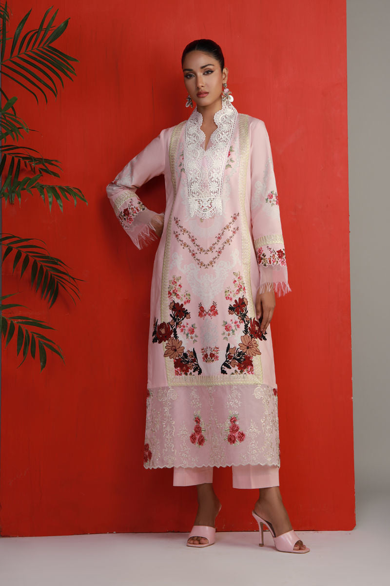 Shamaeel Ansari | Gulrang Lawn | Gulrang-08 - Official Shamaeel Ansari stockist in UK - Sakeena London