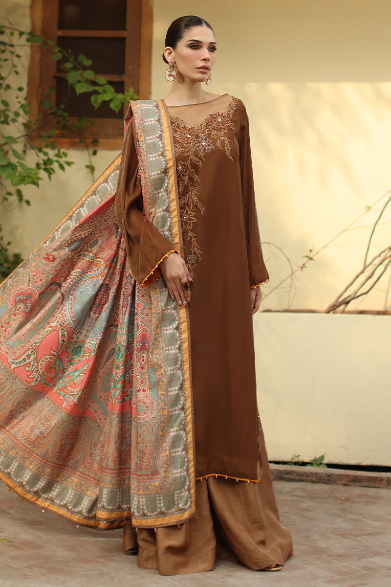 Aisha Imran | Printed Panache Velvet Shawls 25 | Myra Velvet Shawl - Official Aisha Imran stockist in UK - Sakeena London