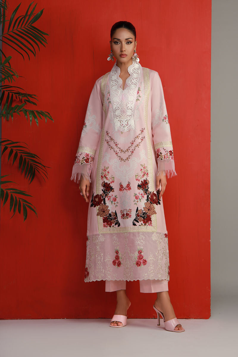 Shamaeel Ansari | Gulrang Lawn | Gulrang-08 - Official Shamaeel Ansari stockist in UK - Sakeena London