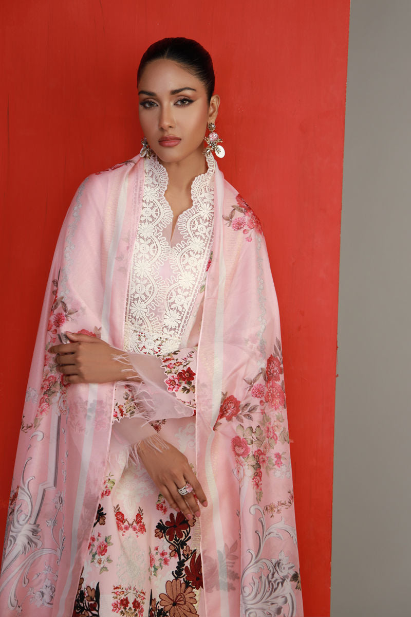 Shamaeel Ansari | Gulrang Lawn | Gulrang-08 - Official Shamaeel Ansari stockist in UK - Sakeena London
