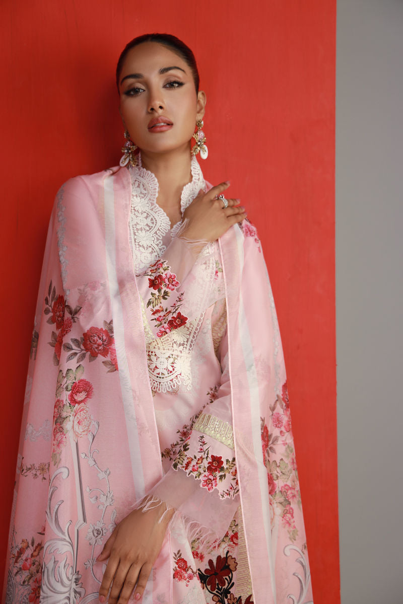 Shamaeel Ansari | Gulrang Lawn | Gulrang-08 - Official Shamaeel Ansari stockist in UK - Sakeena London
