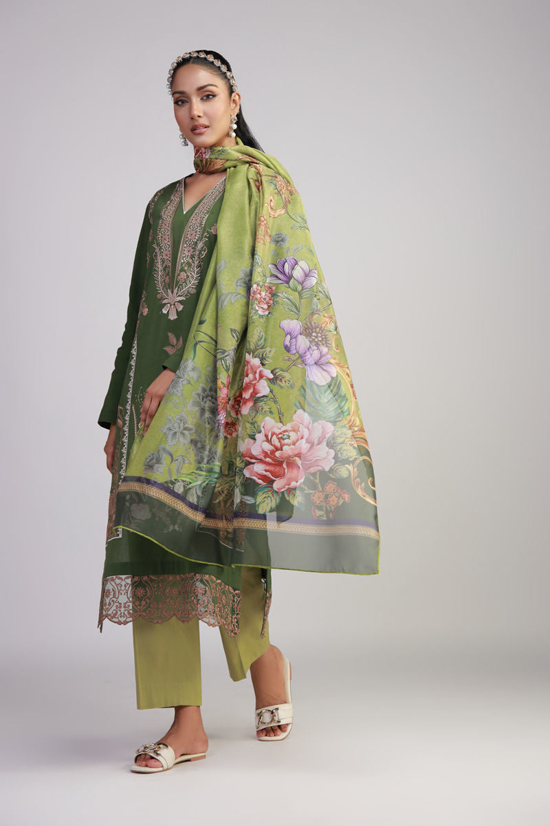 Shamaeel Ansari | Gulrang Lawn | Gulrang-10 - Official Shamaeel Ansari stockist in UK - Sakeena London