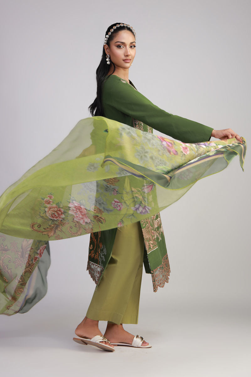 Shamaeel Ansari | Gulrang Lawn | Gulrang-10 - Official Shamaeel Ansari stockist in UK - Sakeena London
