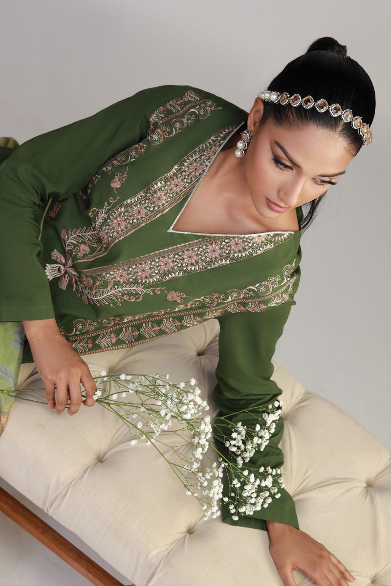 Shamaeel Ansari | Gulrang Lawn | Gulrang-10 - Official Shamaeel Ansari stockist in UK - Sakeena London