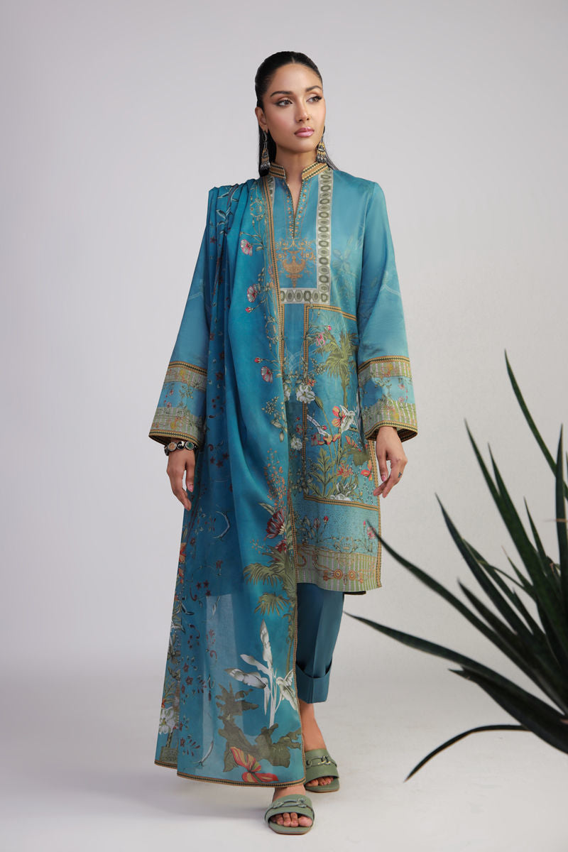Shamaeel Ansari | Gulrang Lawn | Gulrang-11 - Official Shamaeel Ansari stockist in UK - Sakeena London