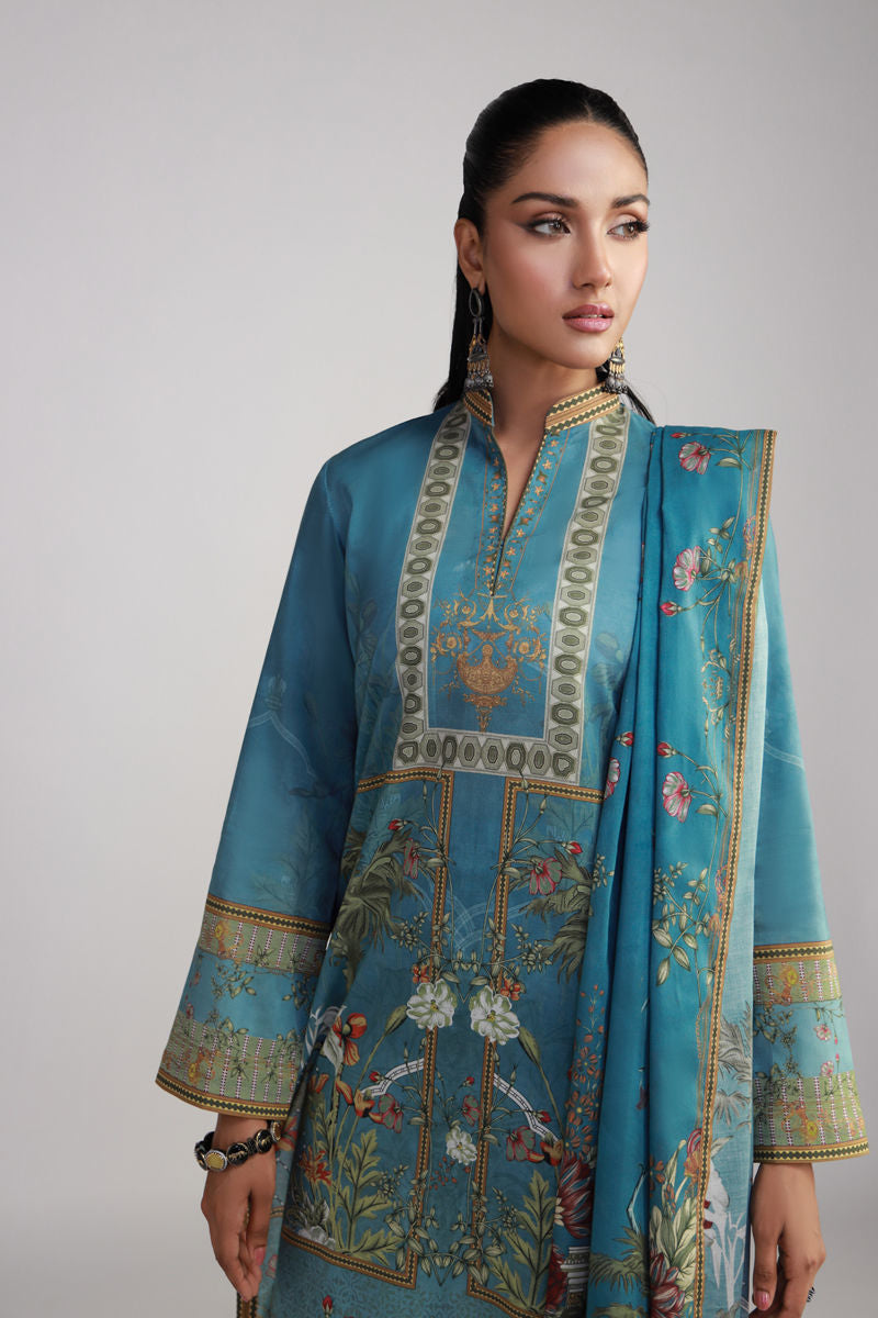 Shamaeel Ansari | Gulrang Lawn | Gulrang-11 - Official Shamaeel Ansari stockist in UK - Sakeena London