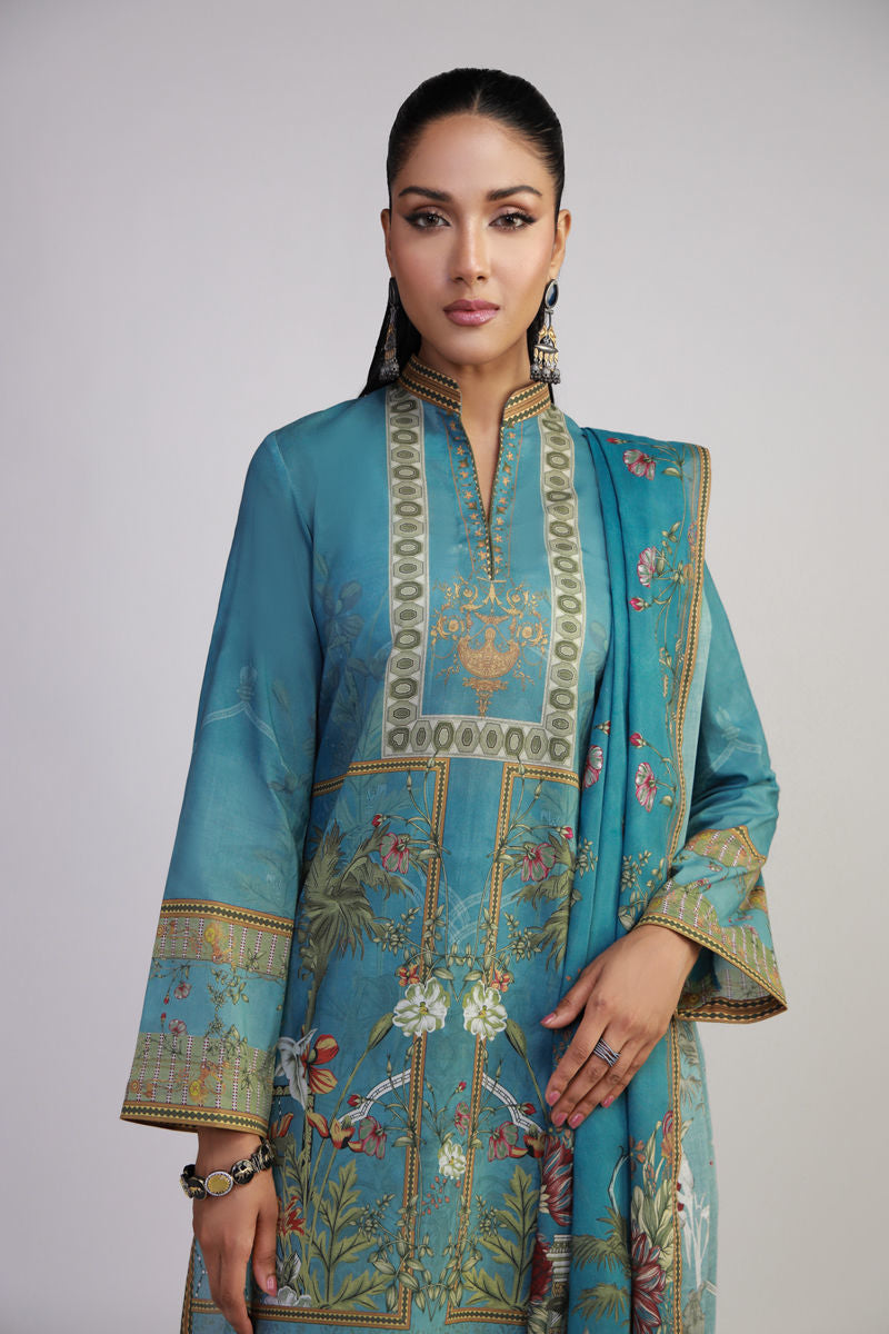 Shamaeel Ansari | Gulrang Lawn | Gulrang-11 - Official Shamaeel Ansari stockist in UK - Sakeena London