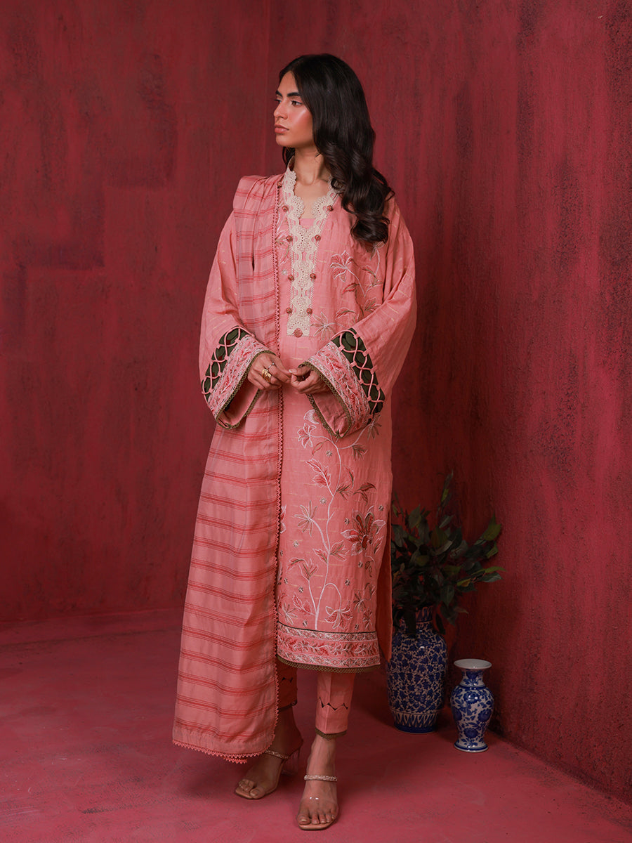 Salitex | Zaria Luxury Lawn | A04 - Official Salitex stockist in UK - Sakeena London