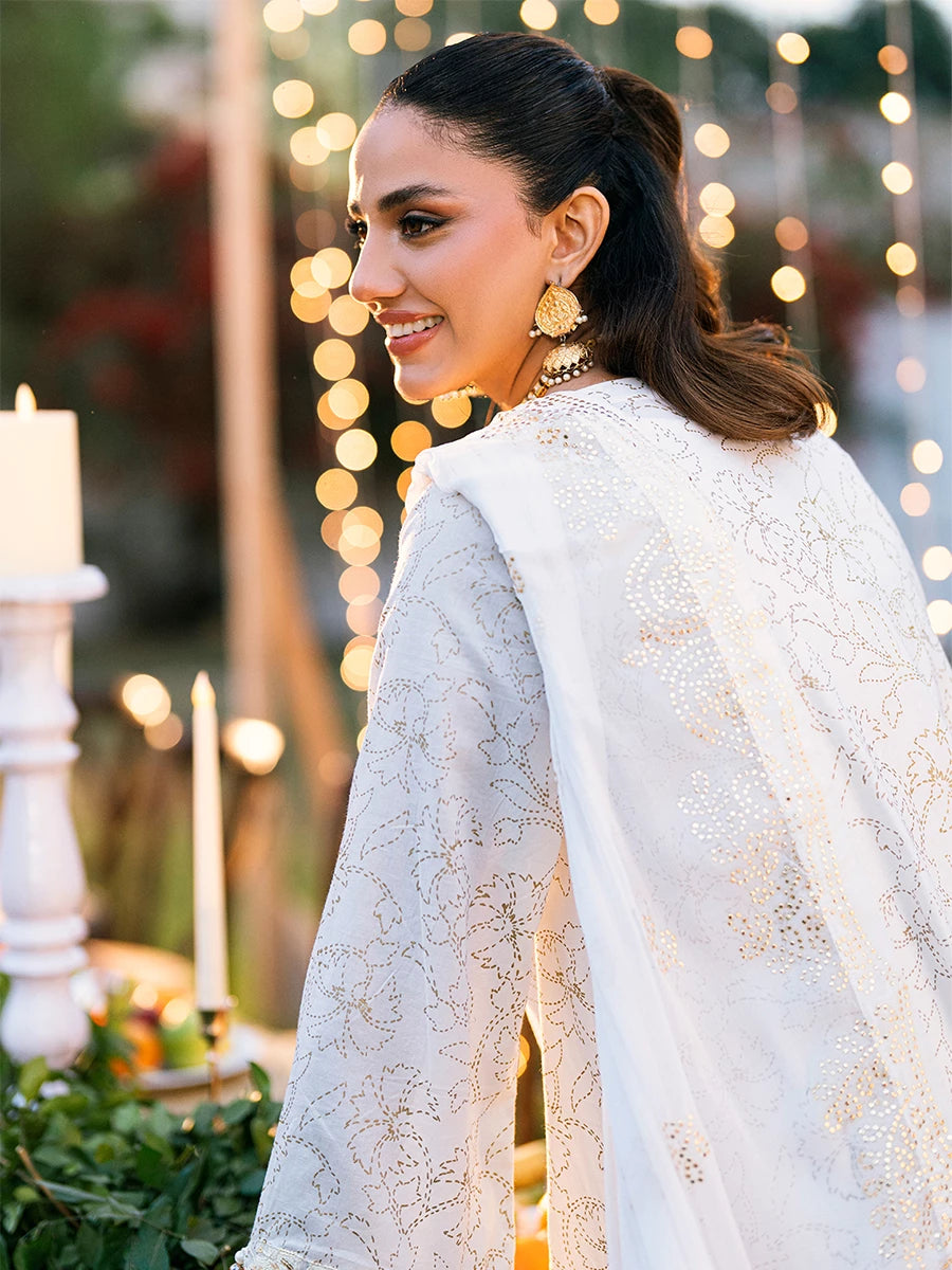 Salitex | Signature Festive Chiffon | UNS25WW001UT - Official Salitex stockist in UK - Sakeena London