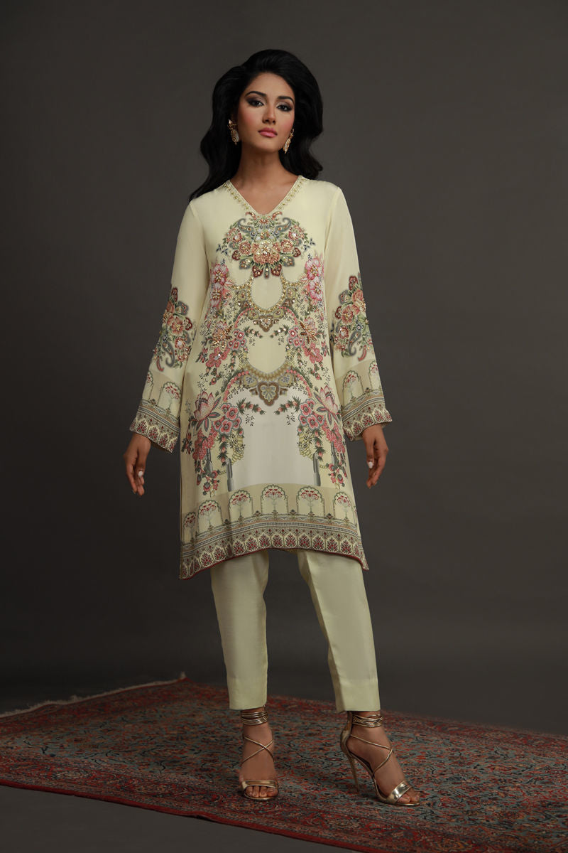Shamaeel ansari | Flora Belle |Flora-02 - Official Shamaeel Ansari stockist in UK - Sakeena London