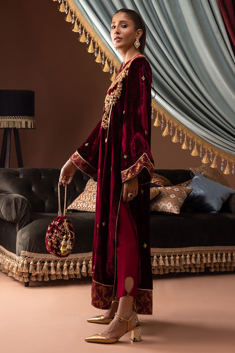 Ansab Jahangir | Bow Velvet Edit | SCARLETT - Official Ansab Jahangir stockist in UK - Sakeena London