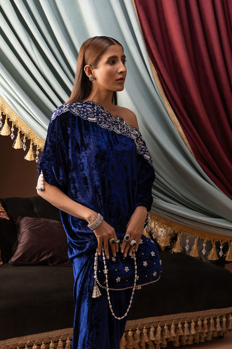 Ansab Jahangir | Bow Velvet Edit | AMALINE - Official Ansab Jahangir stockist in UK - Sakeena London