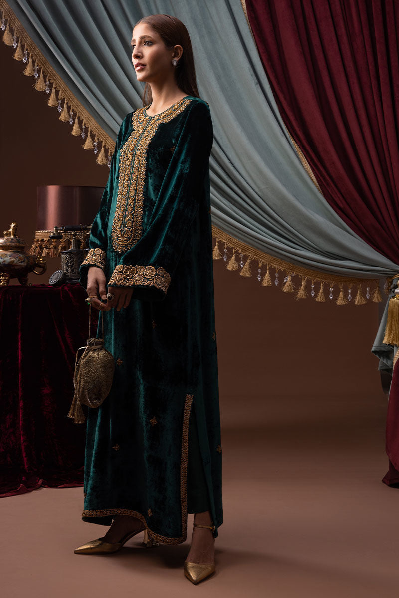Ansab Jahangir | Bow Velvet Edit | FELICIA - Official Ansab Jahangir stockist in UK - Sakeena London