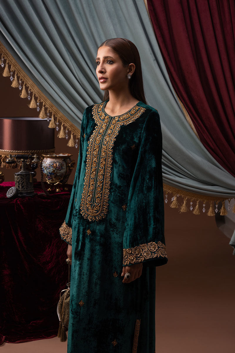 Ansab Jahangir | Bow Velvet Edit | FELICIA - Official Ansab Jahangir stockist in UK - Sakeena London